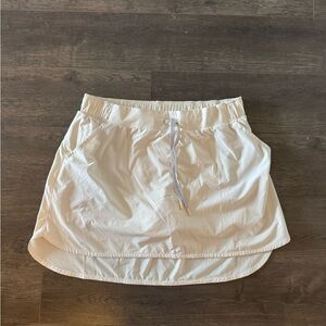 All in motion White Drawstring workout Skort